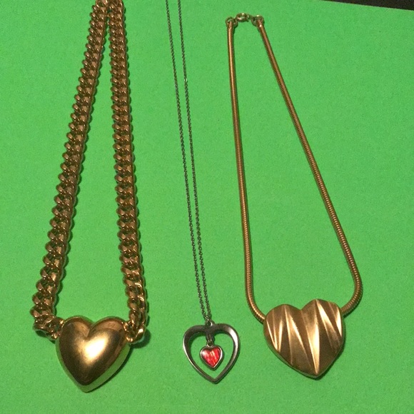 Silver & gold it’s all about the heart necklaces (3) - Picture 11 of 12